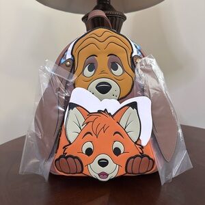 Loungefly, Disney- Fox and Hound , Todd and Cooper, Cosplay Backpack